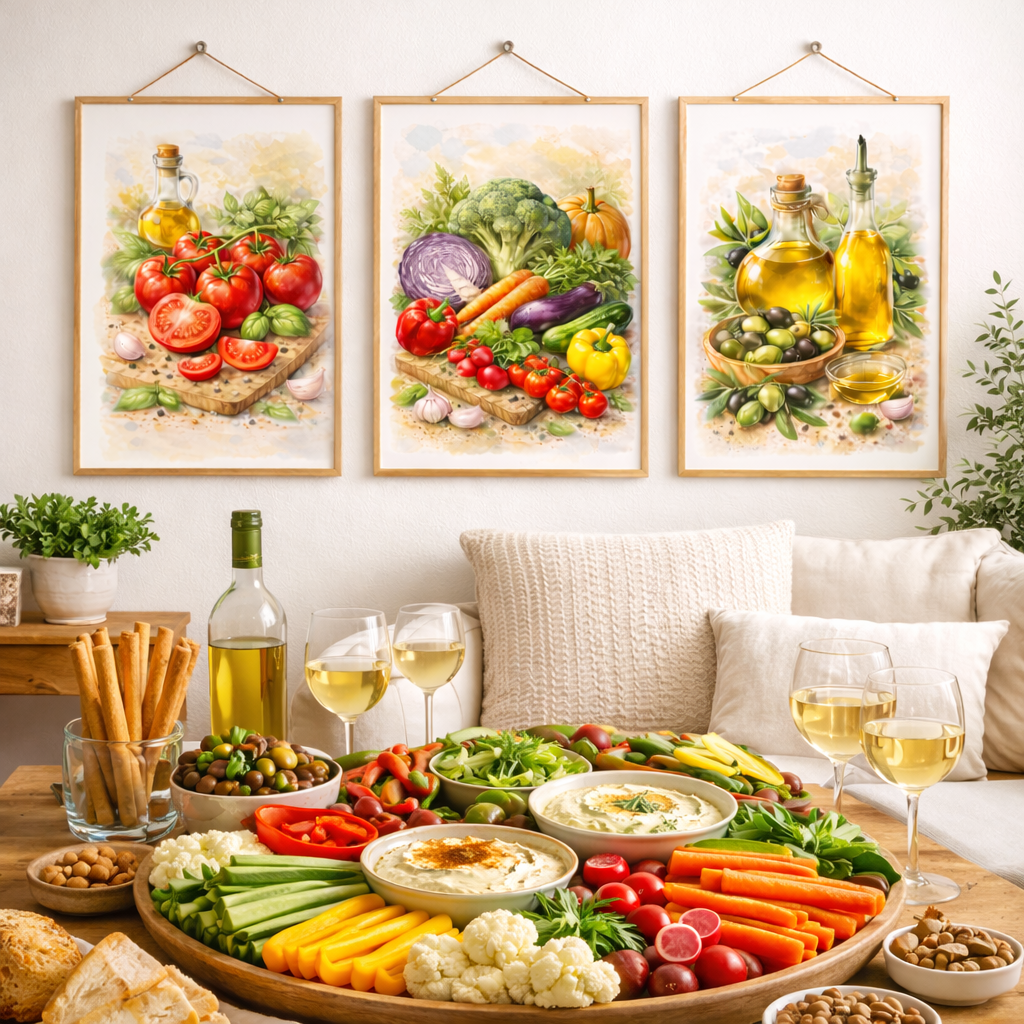 Affiche cuisine décoration murale à imprimer