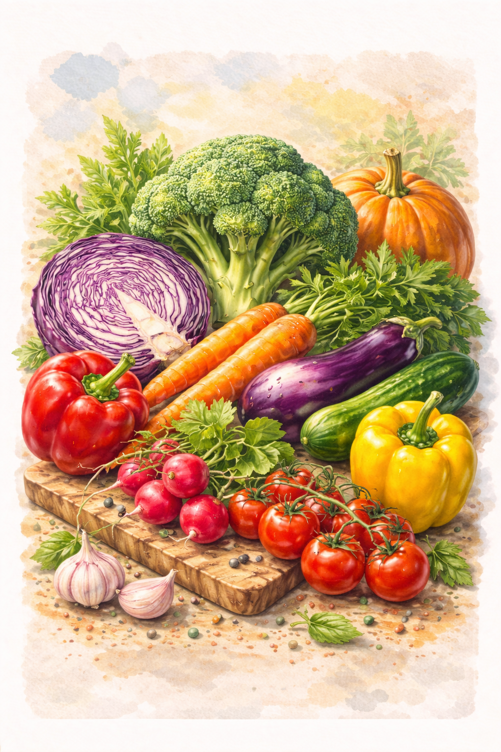 Affiche cuisine décoration murale pour intérieur chaleureux