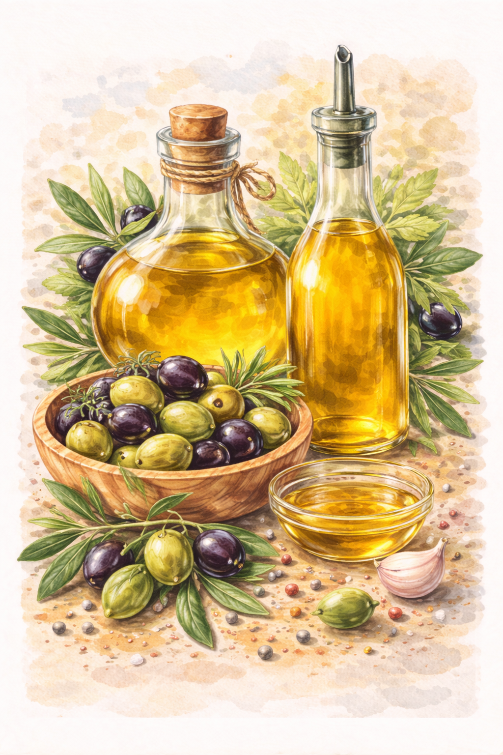 Affiche cuisine décoration murale minimaliste