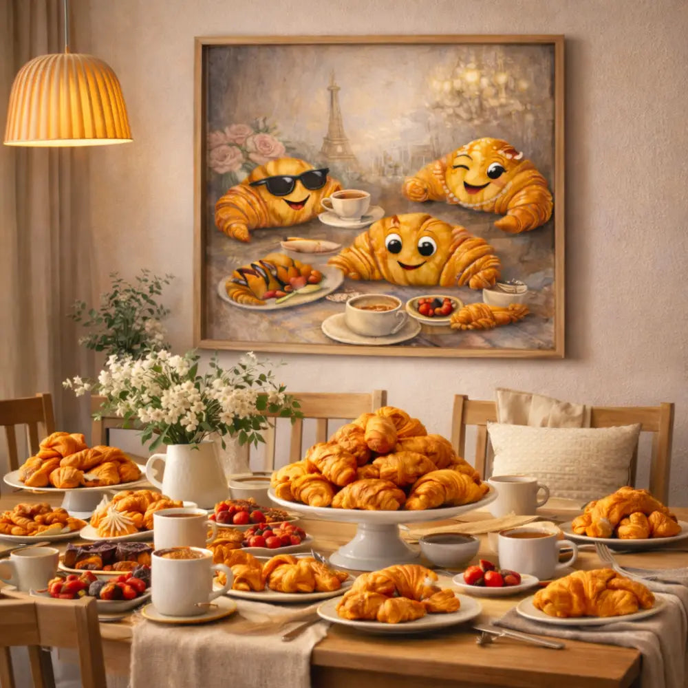 Déco murale cuisine avec affiche Paris artistique