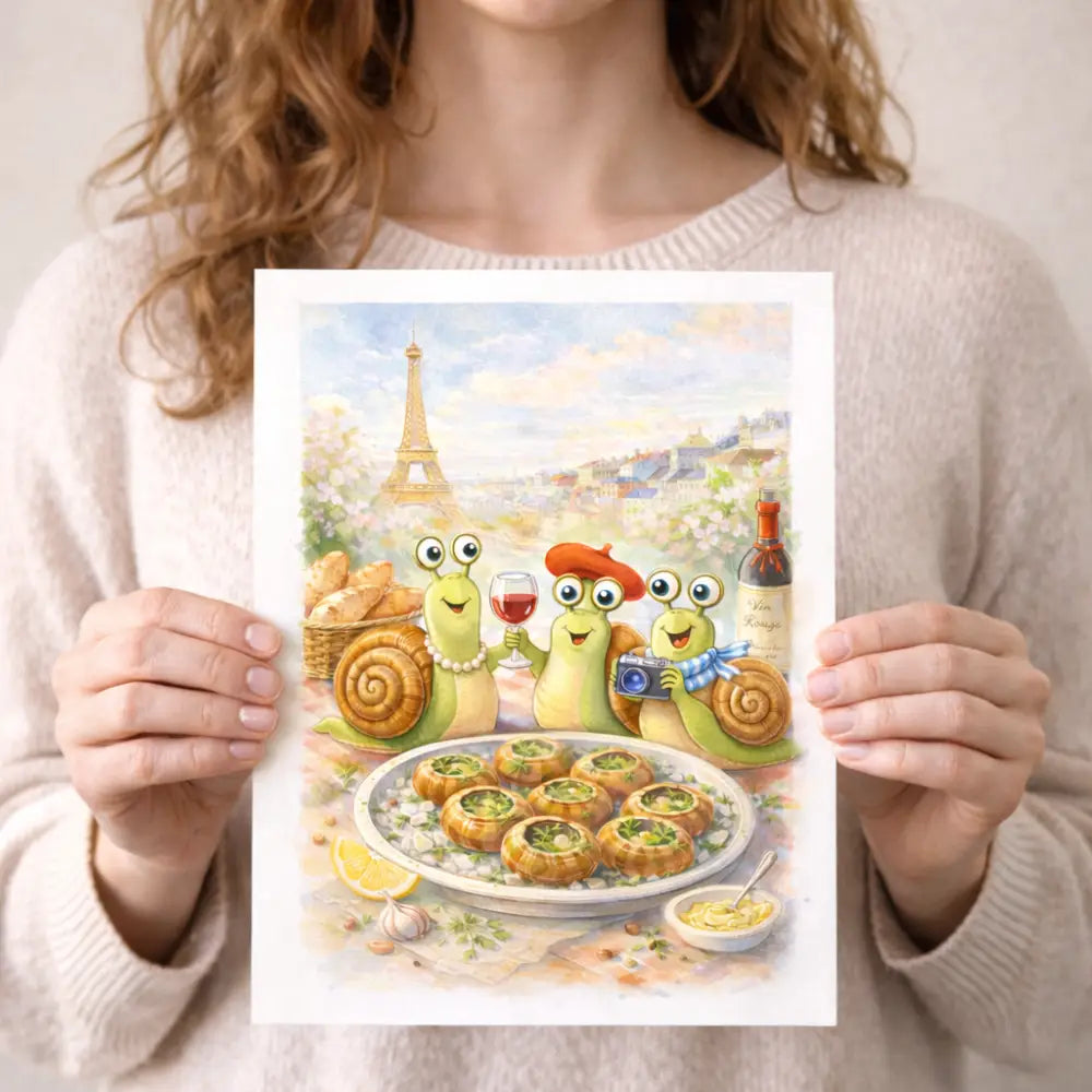 Affiche Paris à imprimer pour déco mur cuisine moderne