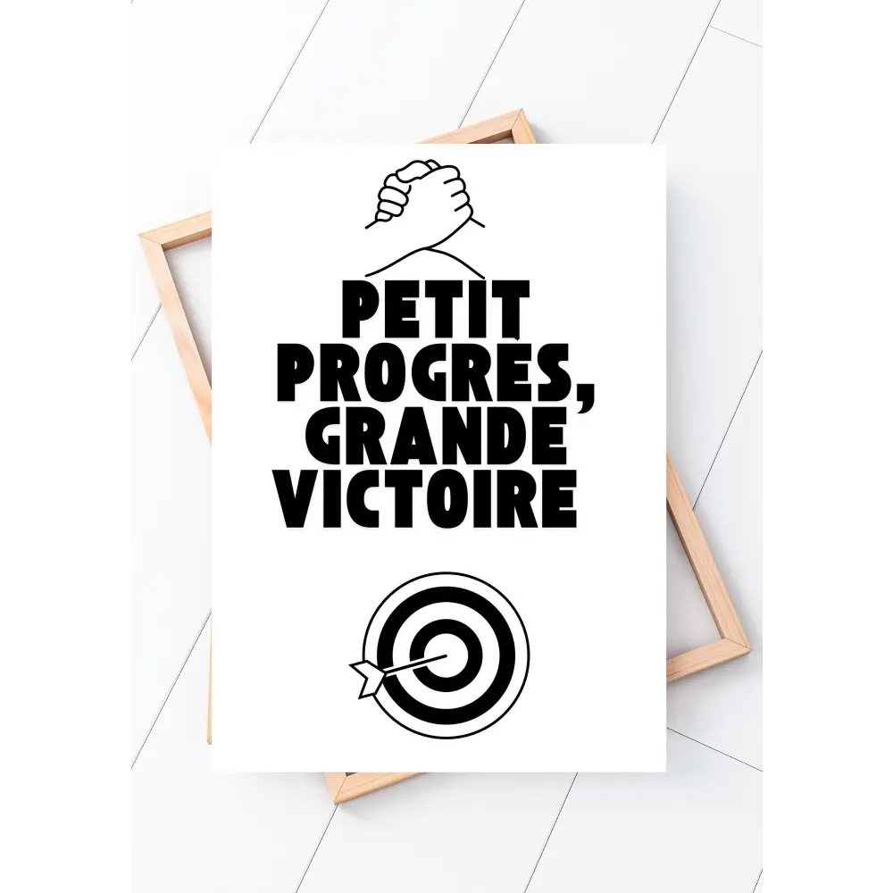 Affiche Motivation — Poster Inspirant,Déco Intérieure