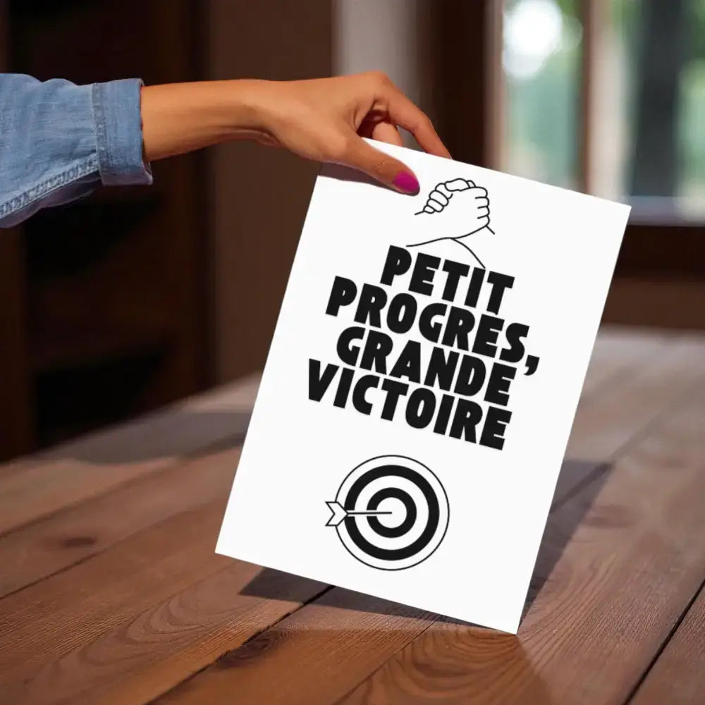 Affiche Motivation à télécharger – Poster Inspirant