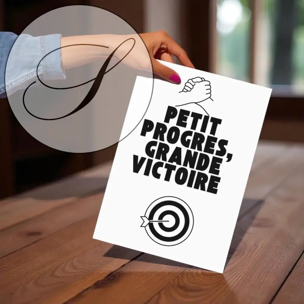 Affiche Motivation — Poster Inspirant,Déco Intérieure