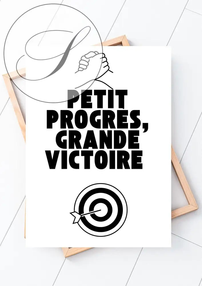 Affiche Motivation — Poster Inspirant,Déco Intérieure