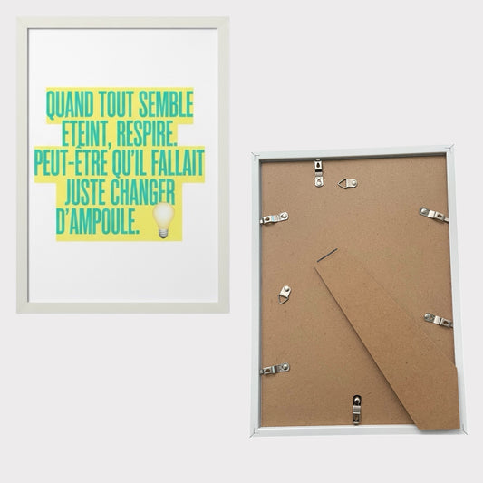 Affiche Motivation Murale – Poster Inspirant Déco Intérieure - Affiches et posters