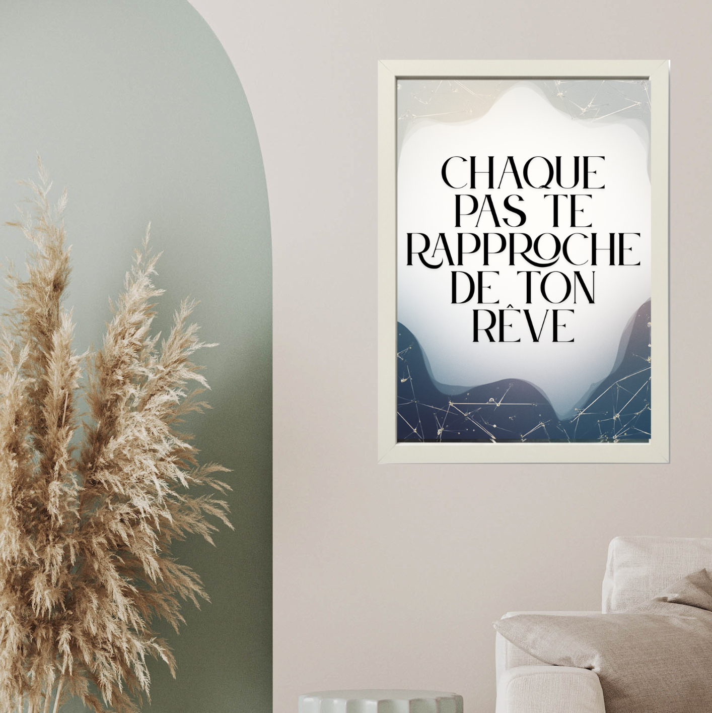 Affiche Murale Inspirante – Poster Motivation | Idée Cadeau Noël Originale - Affiches et posters