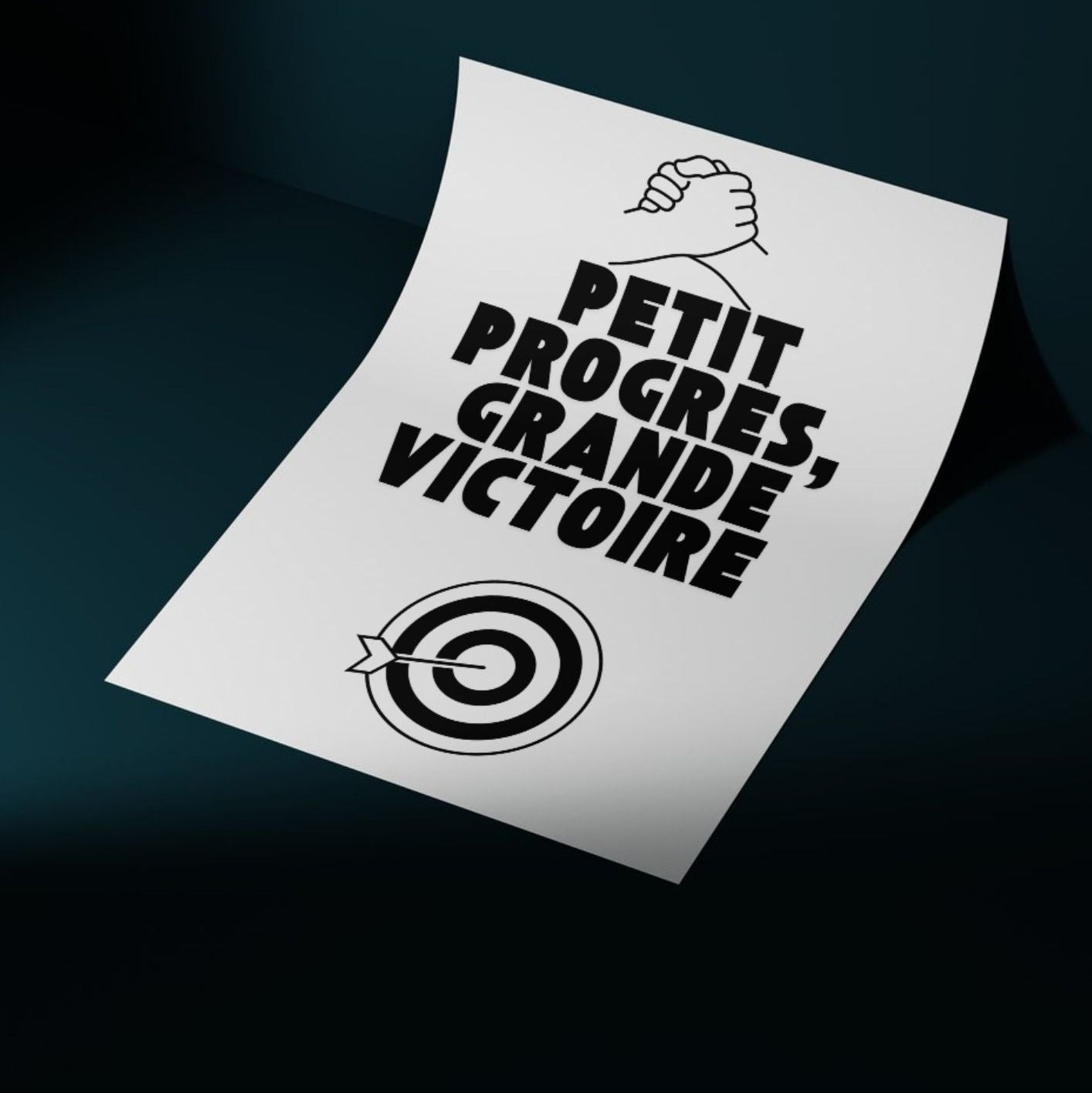 Affiche Motivation — Poster Inspirant,Déco Intérieure