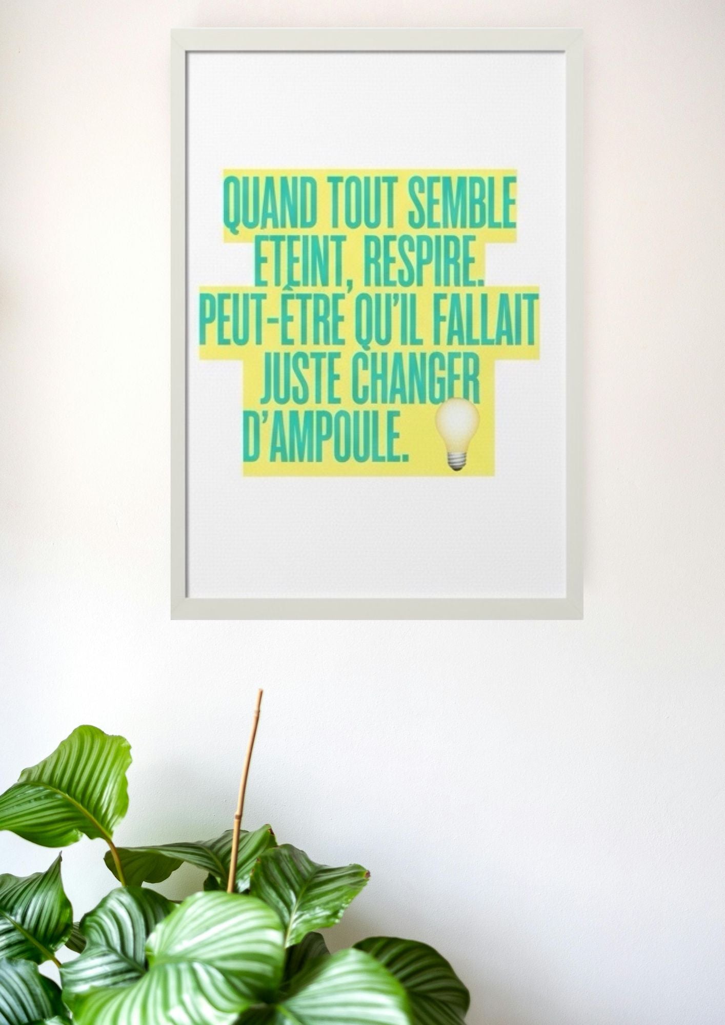 Affiche Motivation Murale – Poster Inspirant Déco Intérieure - Affiches et posters
