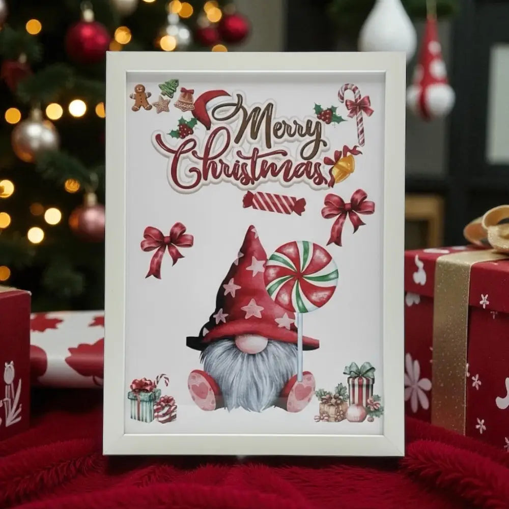 Affiche Noël minimaliste, art mural élégant