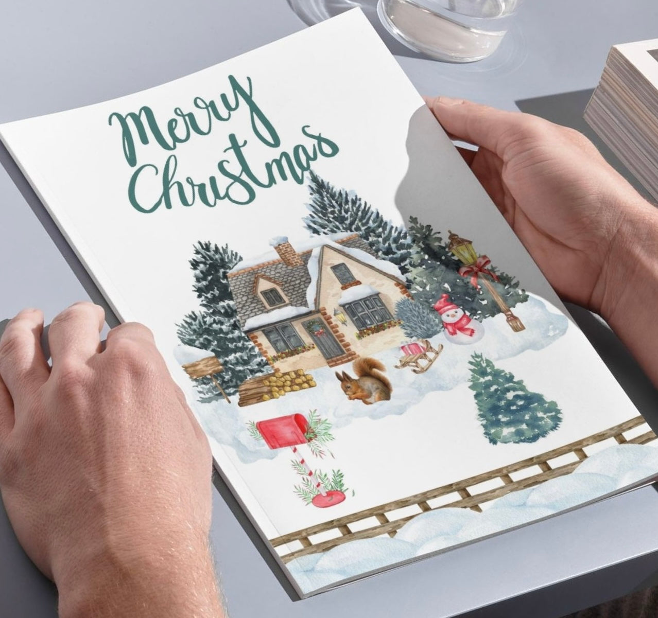 Affiche Noël – Poster déco mural,Idée cadeau originale