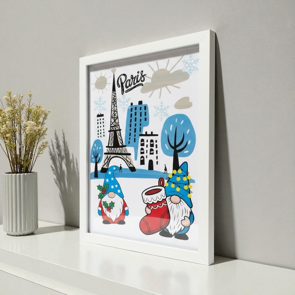 Affiche Noël décoration murale minimaliste à imprimer