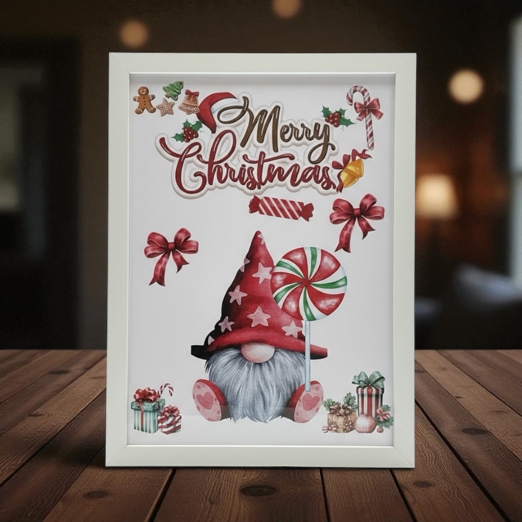 Affiche Noël décorative, poster Christmas chaleureux