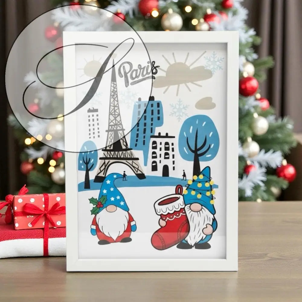 Poster Christmas à imprimer en PDF formats A4 et A3