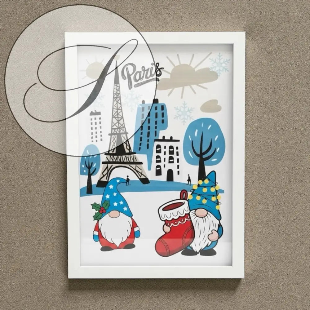 Affiche de Noël A4 pour décoration intérieure
