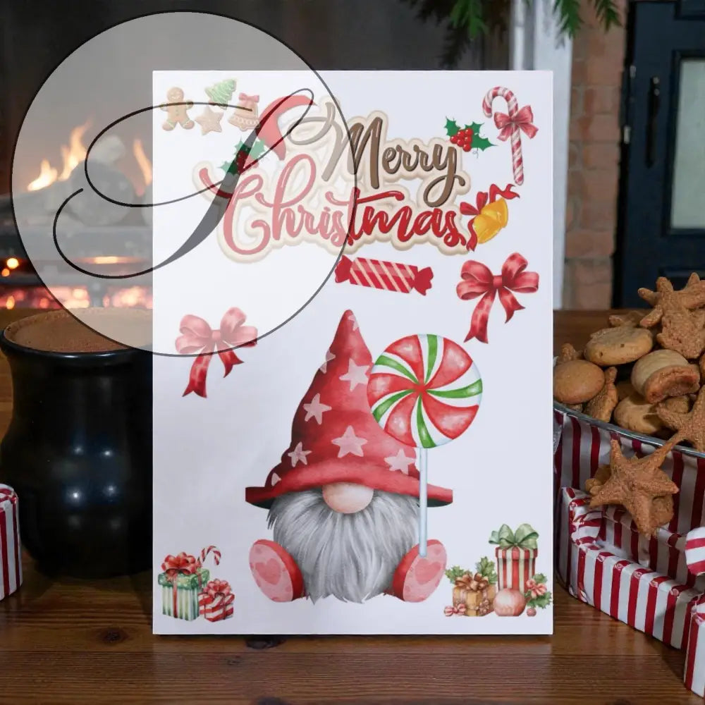 Poster Noël printable en PDF formats A3 et A4