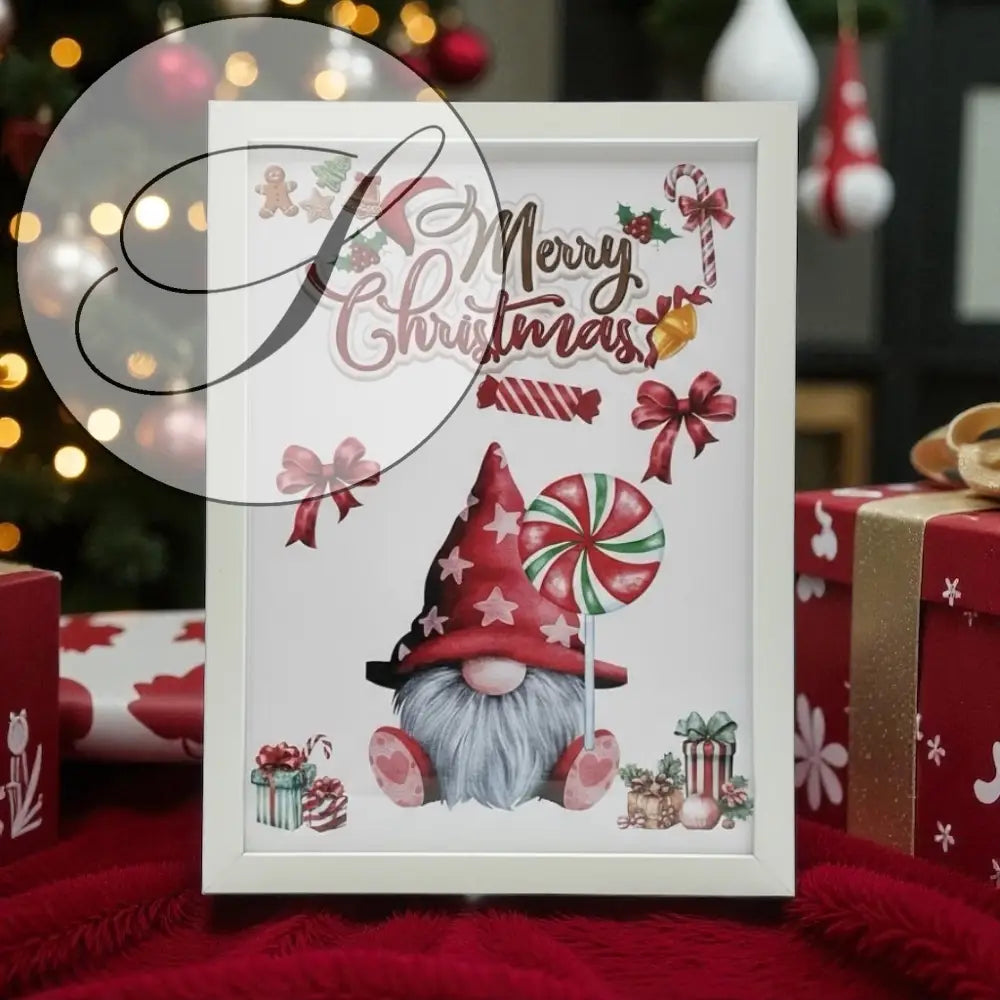 Affiche Noël minimaliste, art mural élégant