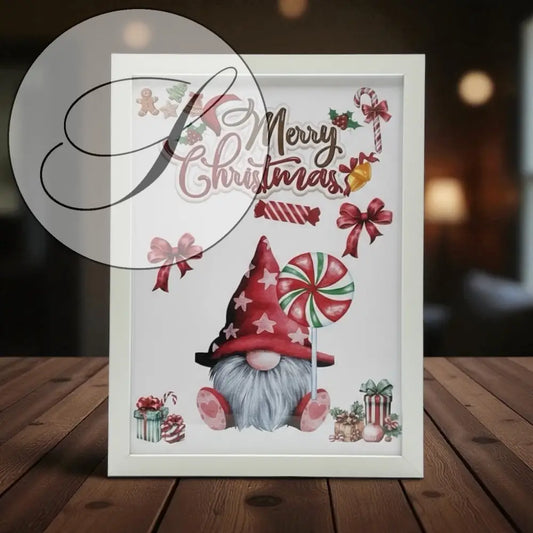 Affiche Noël à imprimer poster Christmas en PDF A3 et A4