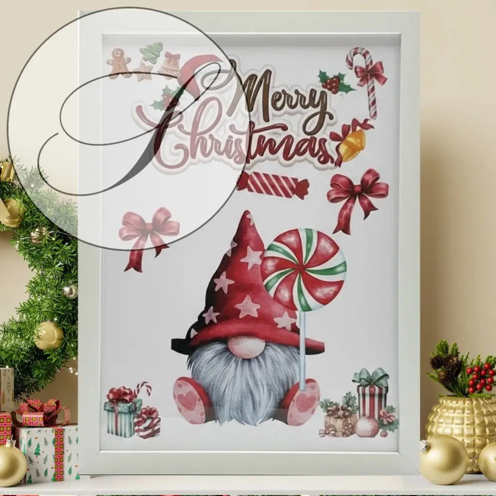 Affiche de Noël minimaliste pour décoration Noël