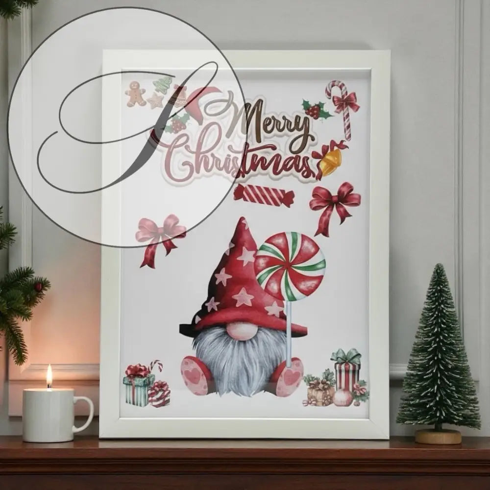 Affiche Noël à imprimer poster Christmas en PDF A3 et A4