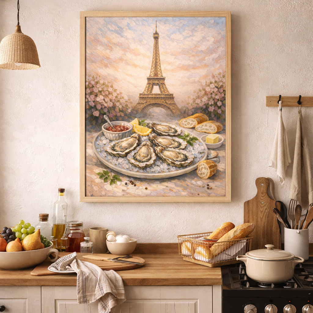 Affiche Paris artistique idéale pour décoration murale élégante
