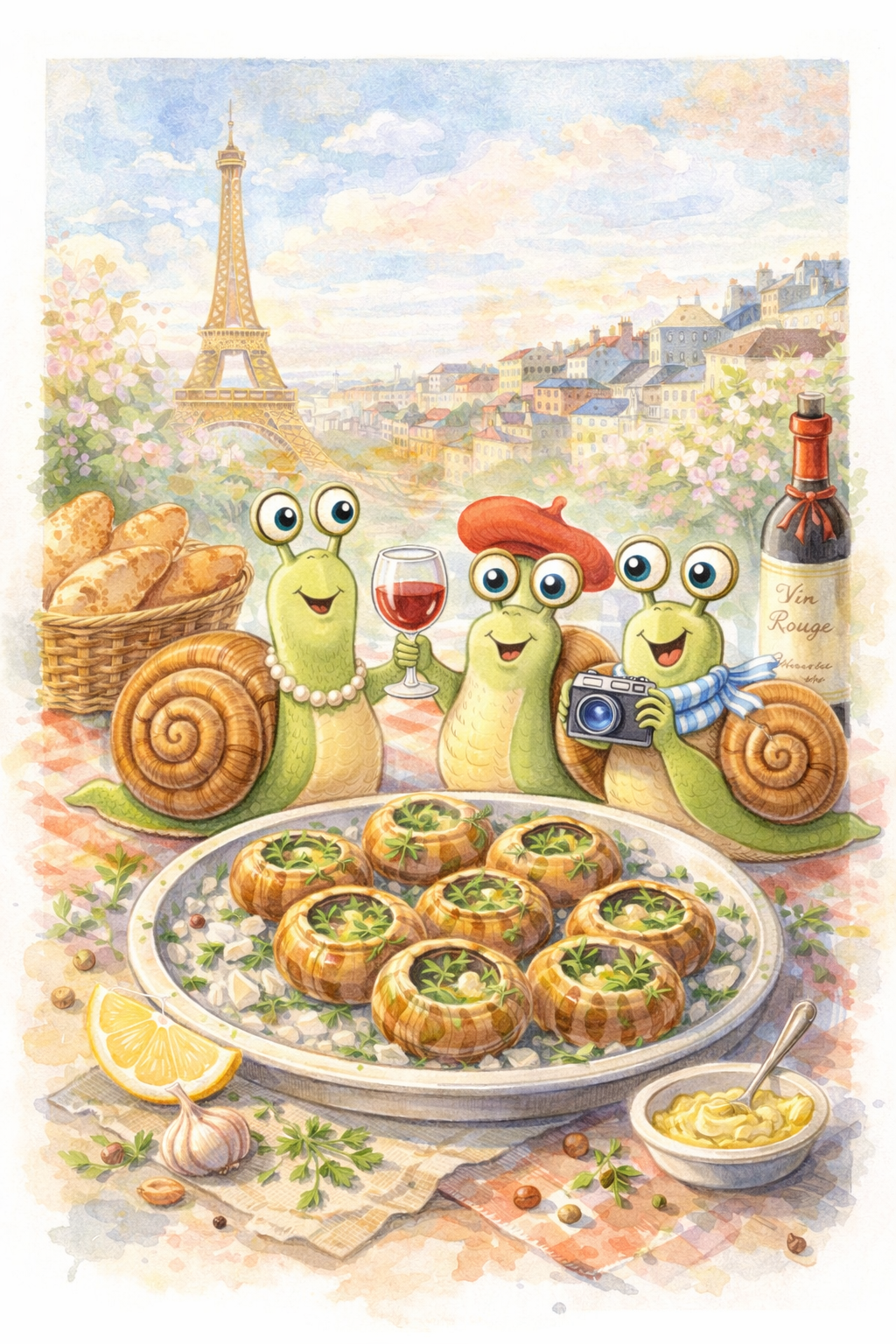 Affiche Paris à imprimer haute qualité pour déco murale cuisine