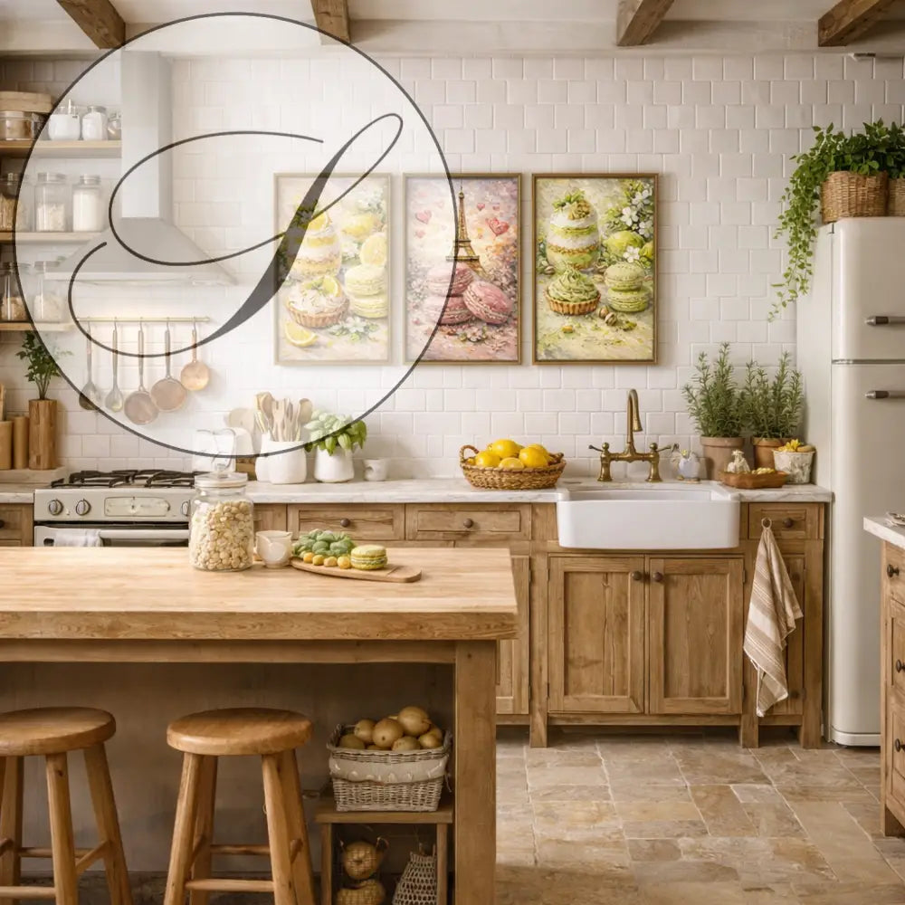Poster mural dessert pistache cuisine