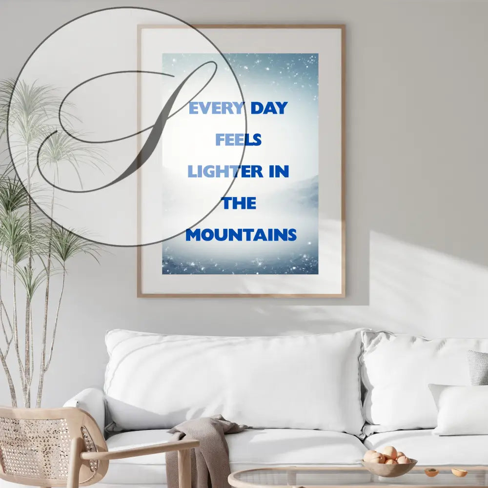 Digital download mountain wall art, instant access printable home decor