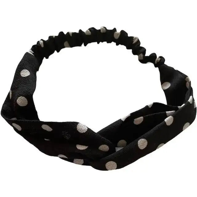 Bandeau pour cheveux élégant avec élastique intégré pour un confort optimal.