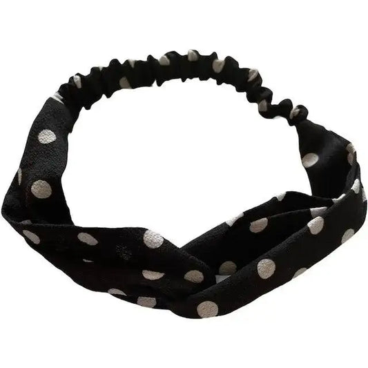 Bandeau pour cheveux élégant avec élastique intégré pour un confort optimal.