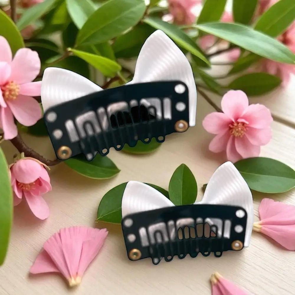 Barrettes à cheveux enfant papillons bleu JOANA - et pinces enfants