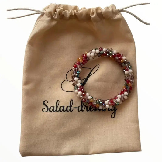 Bracelet en élastique coloré pour femme – Accessoire de mode 2025
