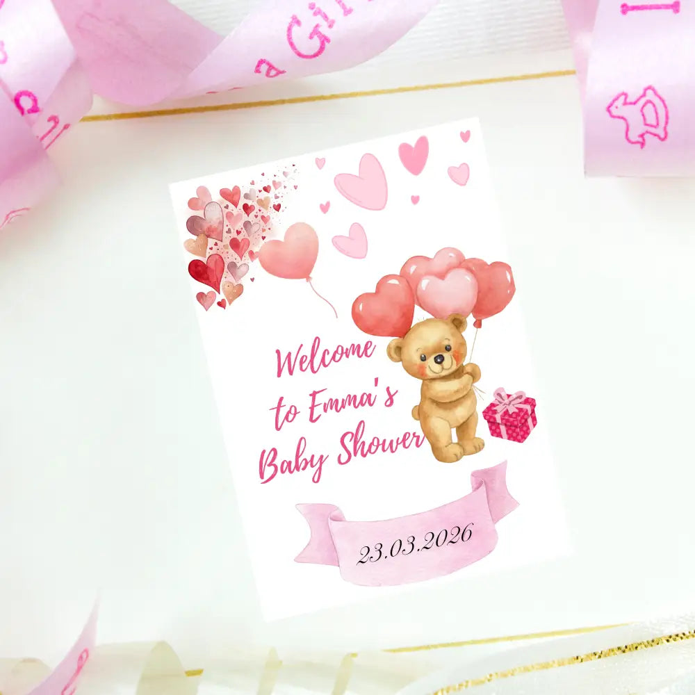 Baby shower gifts ideas printable personalized decoration