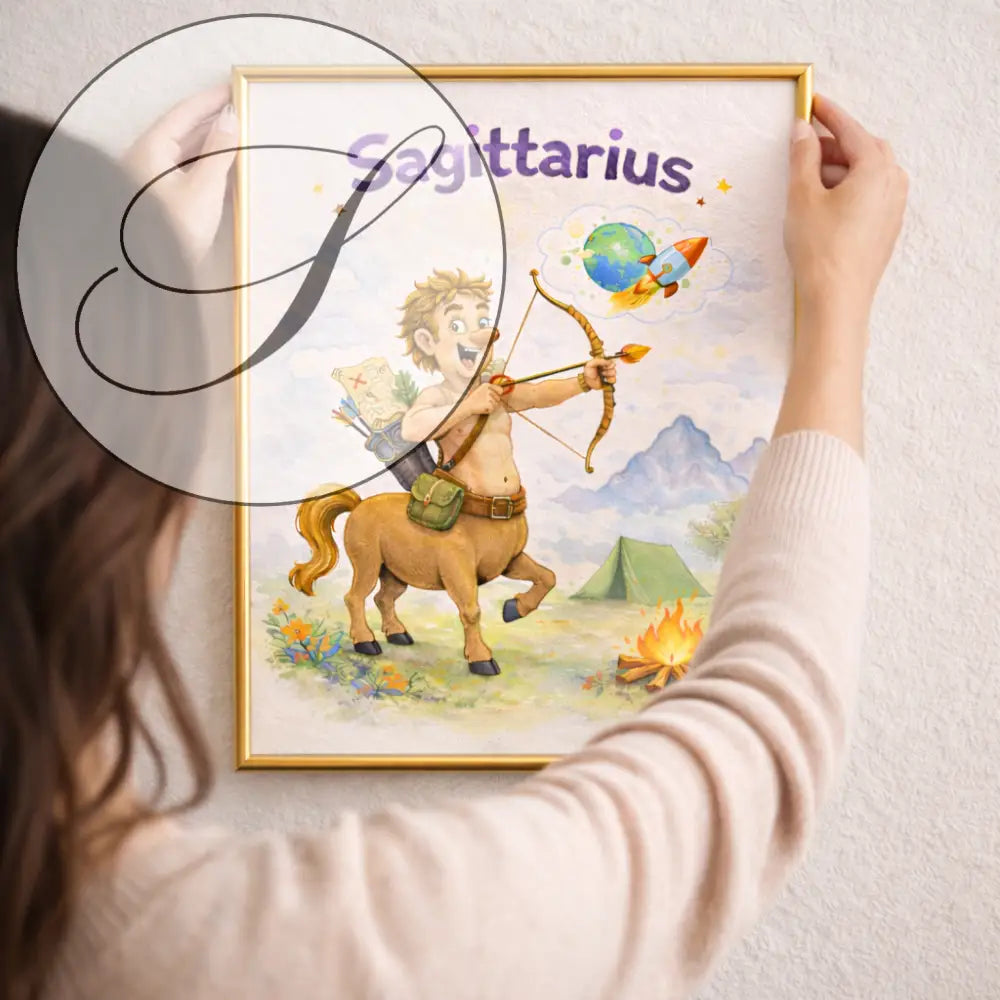 Cadeau anniversaire pas cher signe astrologique Sagittaire