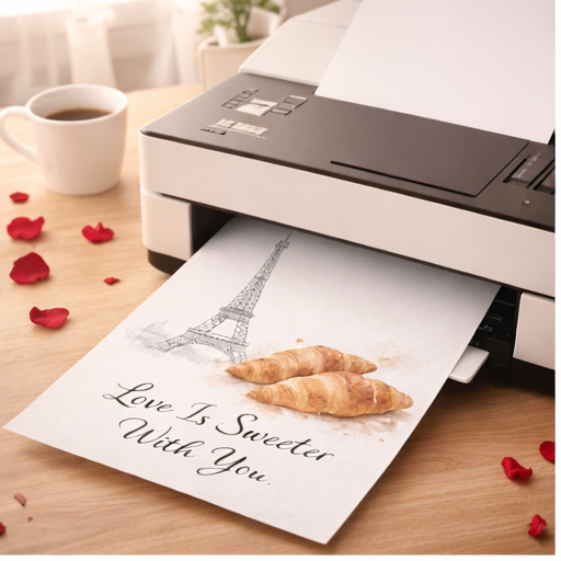 Cadeau Saint Valentin en poster download pour décoration murale élégante