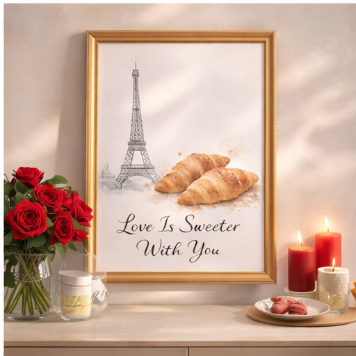 Idée Cadeau Saint Valentin avec poster download en décoration murale moderne 