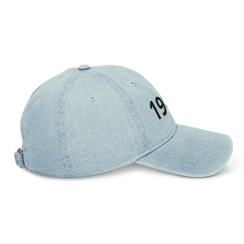 Casquette en Jean Teinté – Brodée ’1982’’ | Style Streetwear - casquette