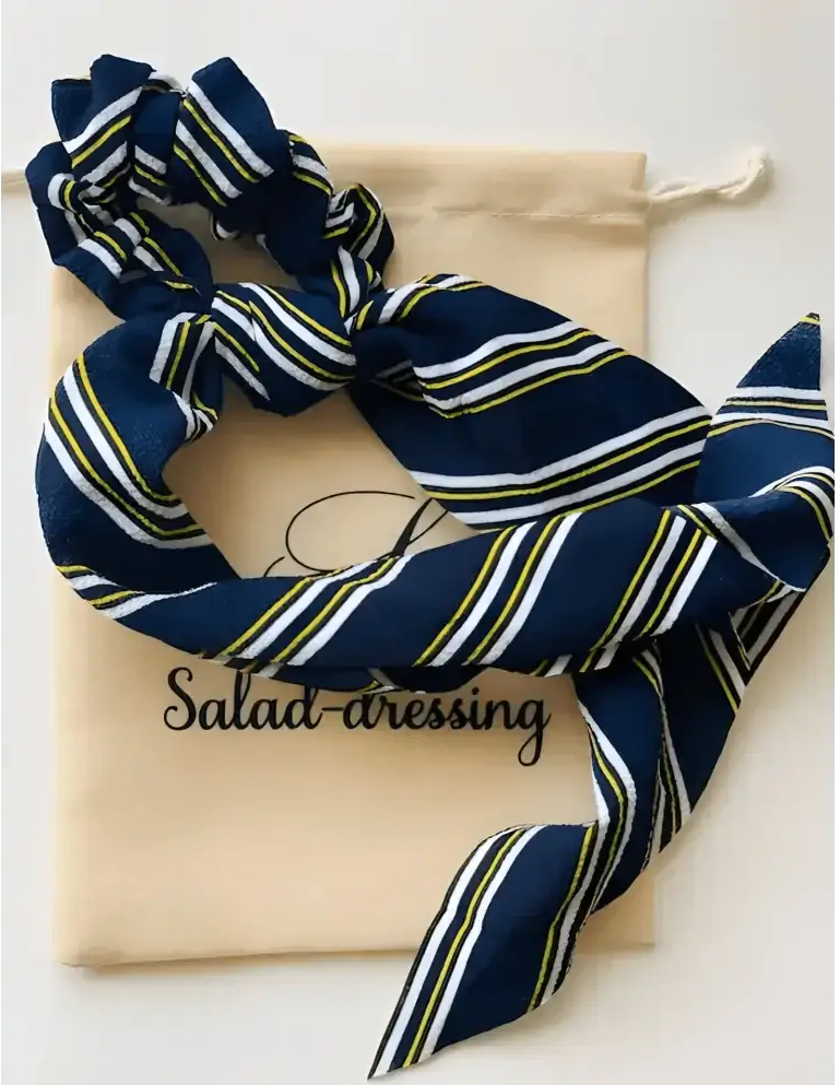 chouchou  cheveux foulard parisien chic