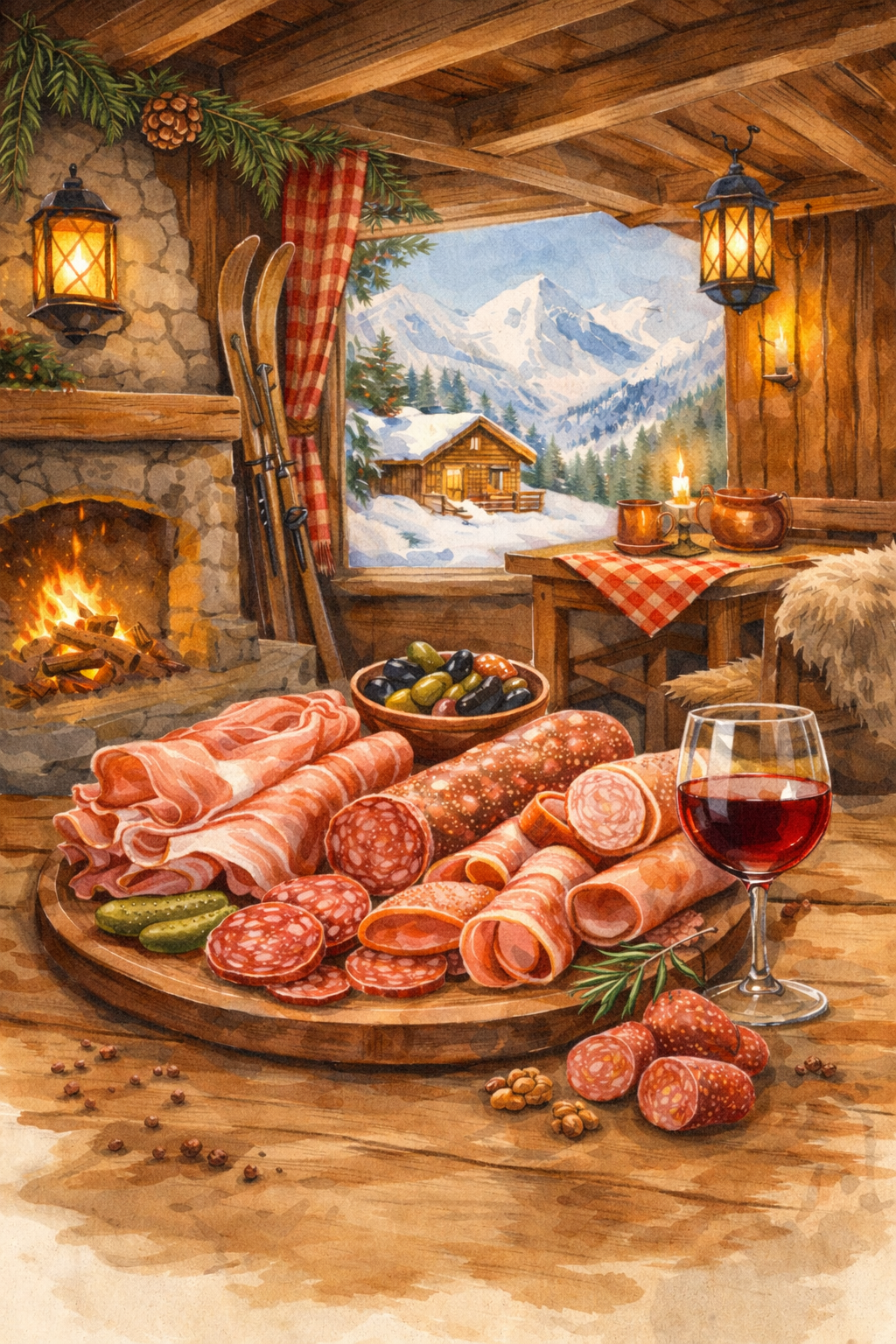 Cozy Kitchen Poster – Printable Wall Art for Dining Area