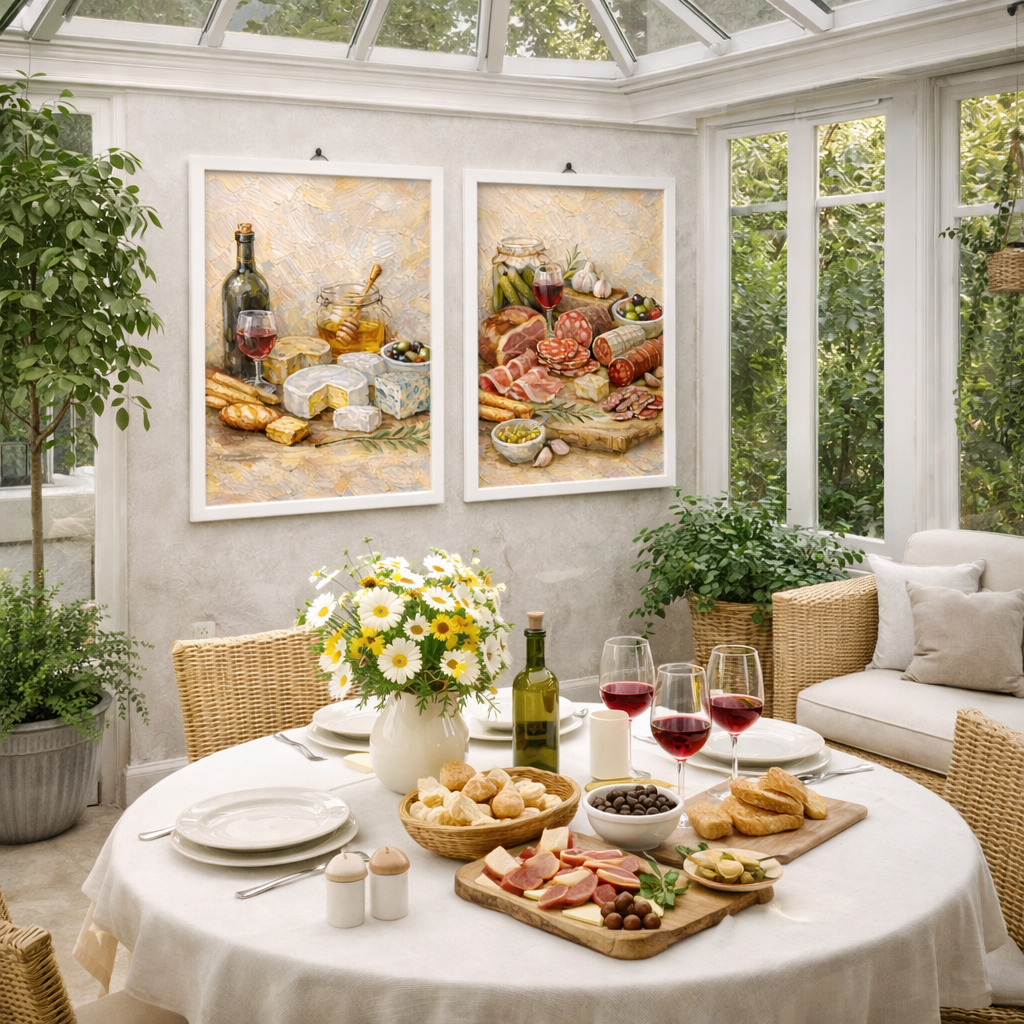 Déco mur cuisine conviviale artistique pour ambiance chaleureuse