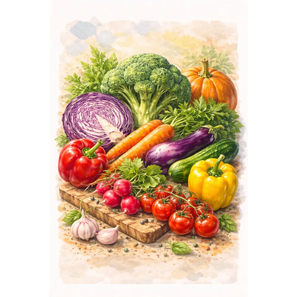 Affiche cuisine décoration murale pour intérieur chaleureux