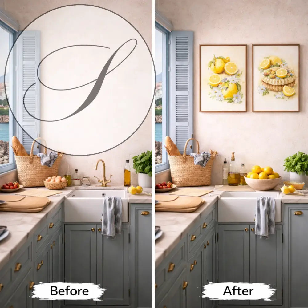 poster cuisine citron design atelier salad-dressing paris