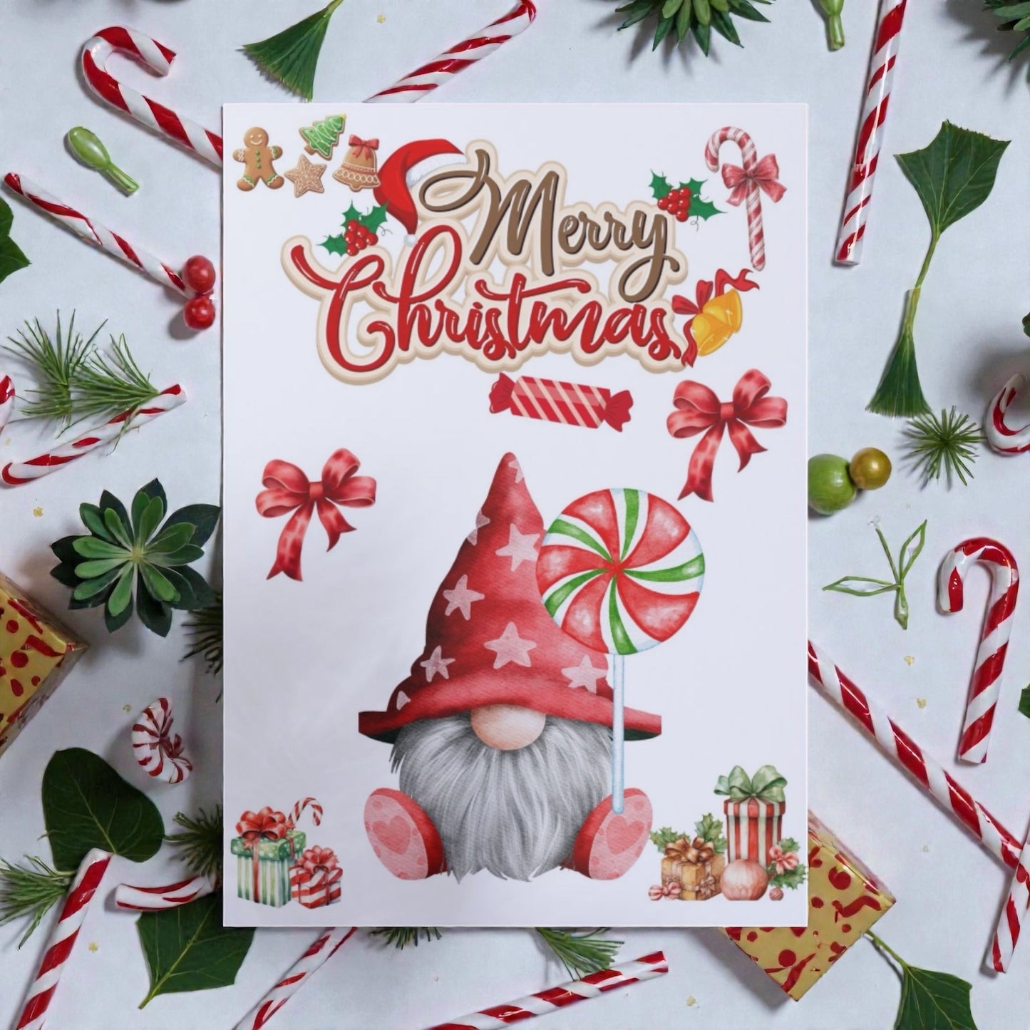 Décoration Noël murale avec affiche Noël à imprimer