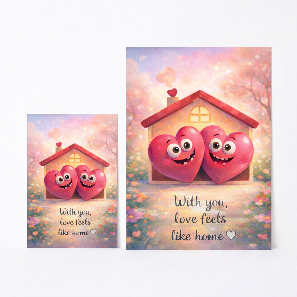 Digital wall art printable poster romantic home wall