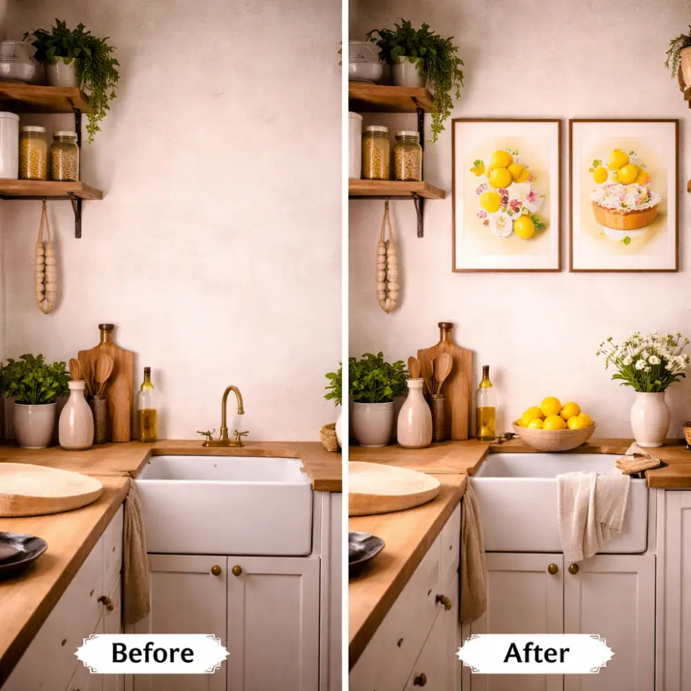 déco murale salle à manger citron atelier salad-dressing paris