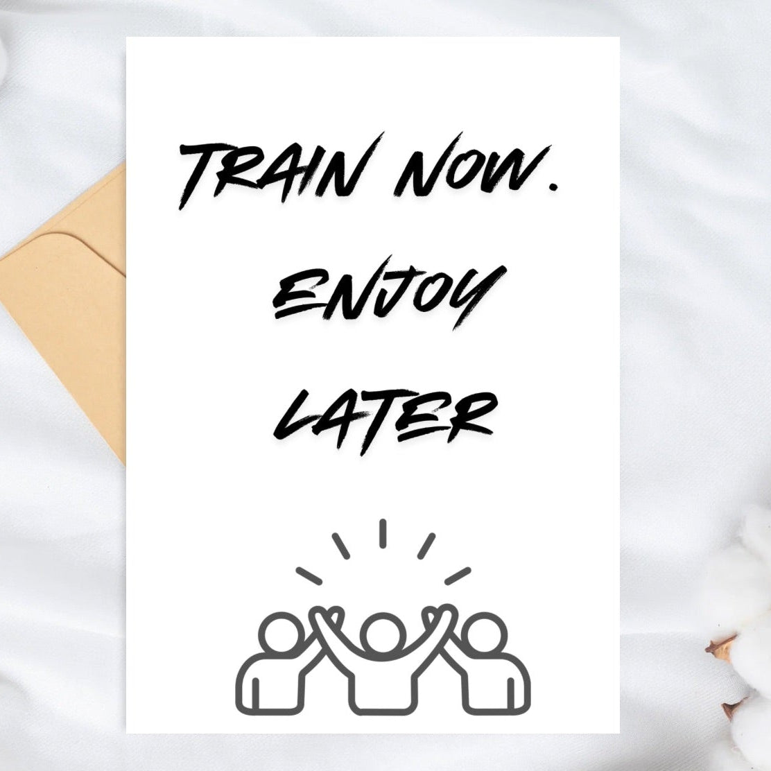 Printable fitness motivation wall decor digital poster