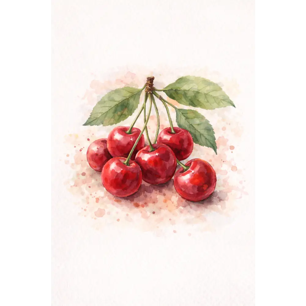 affiche confiture et fruits pour décoration murale cuisine