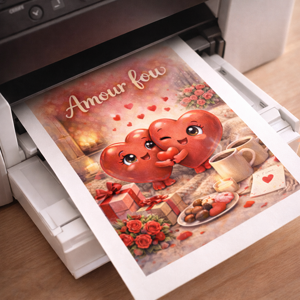 digital wall art printable poster  idea cadeau Saint Valentin romantic home decor