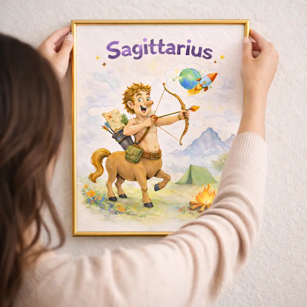 Cadeau anniversaire pas cher signe astrologique Sagittaire