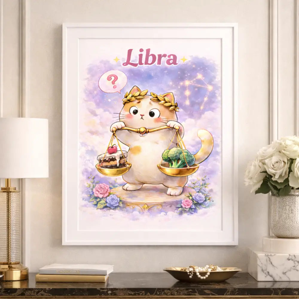 Affiche astrologie design minimaliste cadeau tendance